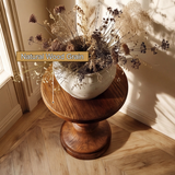 Norvane Solid Wood Pedestal Stand - Timberustic Pedestal Stand