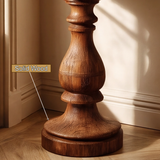 Norvane Solid Wood Pedestal Stand - Timberustic Pedestal Stand