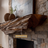 Norvarek Handcrafted Fireplace Mantel Shelf SPA242956