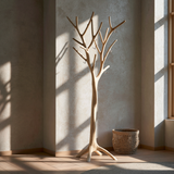 Norvayne Sculpted Solid Wood Tree Coat Rack - Timberustic Tree Coat Rack