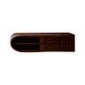 Norvella Solid Wood Floating Bathroom Vanity with Drawers Dark Walnut - Timberustic Floating Bathroom Vanity With Drawers