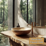 Norveth Rootform Solid Wood Freestanding Bathroom Vanity - Timberustic Freestanding Bathroom Vanity