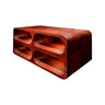 Norvex Handcrafted Solid Wood Floating Bathroom Vanity with Open Storage Mahogany - Timberustic Floating Bathroom Vanity with Open Storage