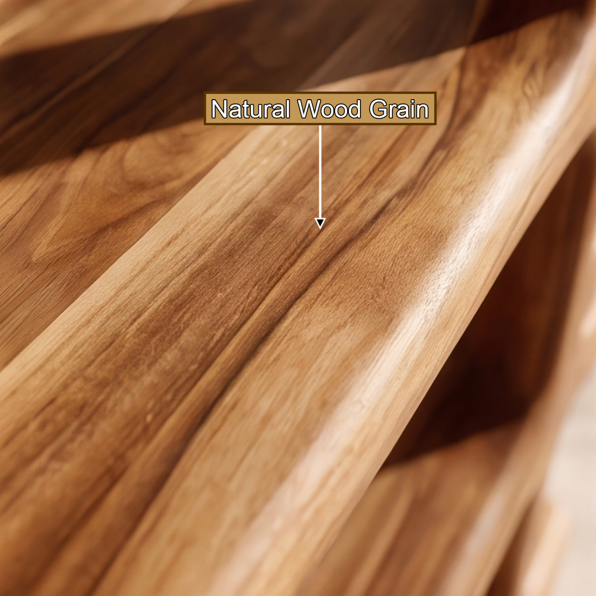 Norvian Handcrafted Solid Wood Bookshelf