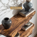 Norvyn Live Edge Solid Wood Floating Shelf SPA653921 - Timberustic Floating Shelf