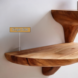 Norvyn Mushroom Solid Wood Floating Shelf SPA187695 - Timberustic Floating Shelf