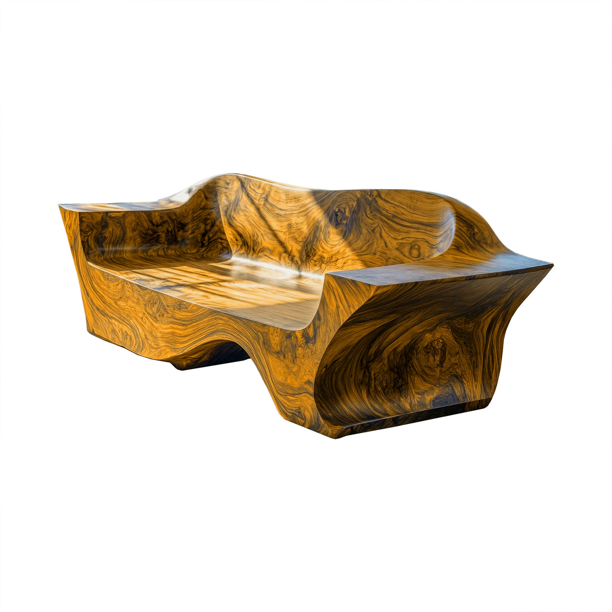 Norvyn Solid Wood Frame Sofa Teak - Timberustic Sofa