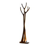 Norwyn Sculpted Solid Wood Tree Coat Rack Brown - Timberustic Tree Coat Rack