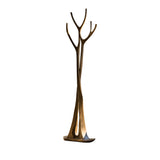 Norwyn Sculpted Solid Wood Tree Coat Rack Natural Oak - Timberustic Tree Coat Rack