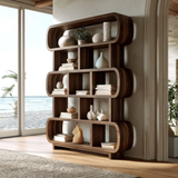 Novaryn Handcrafted Solid Wood Bookshelf - Timberustic Bookshelf