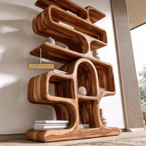 Novera Handcrafted Solid Wood Bookshelf
