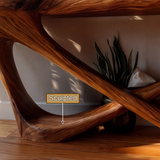 Nymerion Flow Sculpted Console Table - Timberustic Console Table