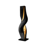 Nythera Sculpted Integrated LED Wood Floor Lamp - Timberustic Floor Lamp