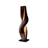 Nythera Sculpted Integrated LED Wood Floor Lamp - Timberustic Floor Lamp