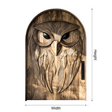 Nythera Sculpted Solid Wood Arched Double Doors - Timberustic Door
