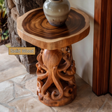 Nythorin Handcrafted Octopus Pedestal Stand - Timberustic Pedestal Stand
