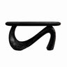 Nyverra Sculpted Solid Wood Console Table Black - Timberustic Console Table