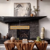 Nyxen Sculpted Fireplace Mantel Shelf SPA306842