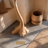 Oakmere Sculpted Solid Wood Tree Coat Rack - Timberustic Tree Coat Rack