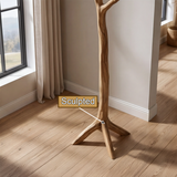 Oakspire Sculpted Solid Wood Tree Coat Rack - Timberustic Tree Coat Rack