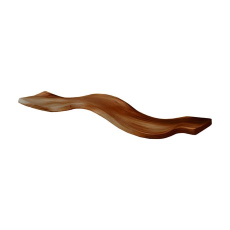 Ondula Solid Wood Floating Shelves