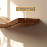 Ondula Solid Wood Floating Shelves - Timberustic Floating Shelf
