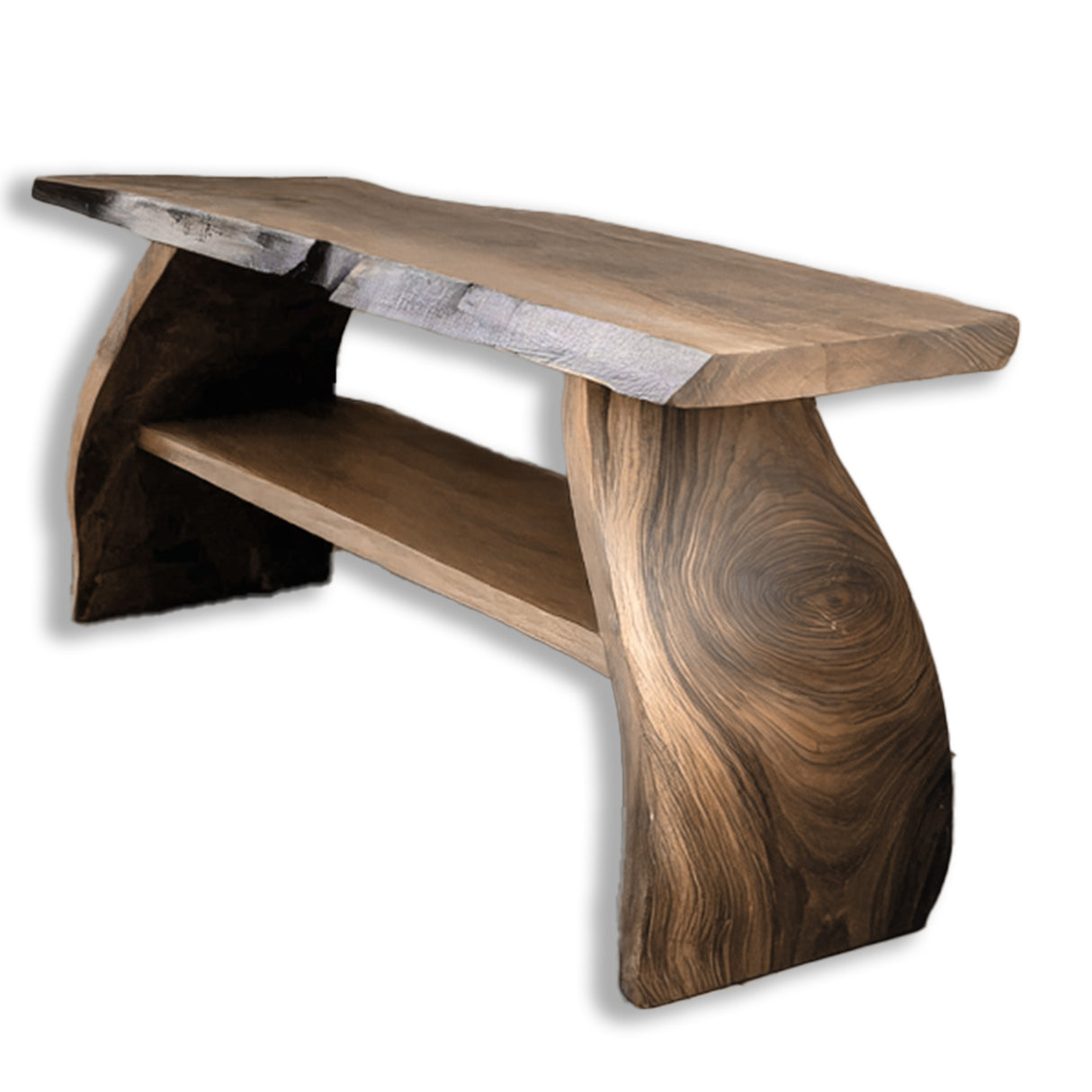 Organic Modern Solid Wood Shoe Rack Natural Oak - Timberustic Shoe Rack