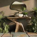 Araya Organic Modern Solid Wood Vanity Table