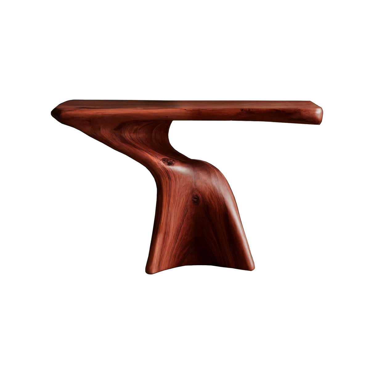 Araya Organic Modern Solid Wood Vanity Table