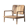 Orin Frame Solid Wood Lounge Chair Natural Oak - Timberustic Lounge Chair