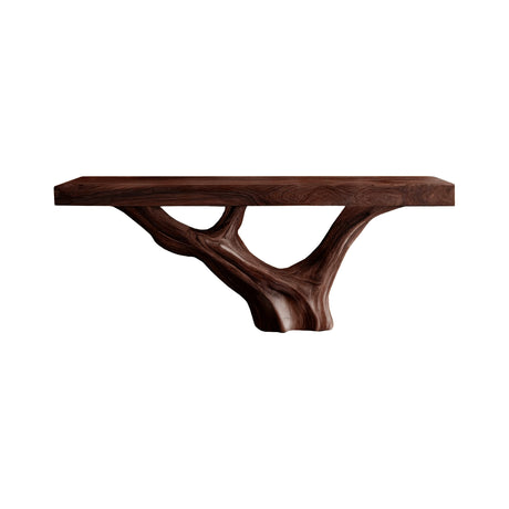 Orin Sculpted Solid Wood Console Table