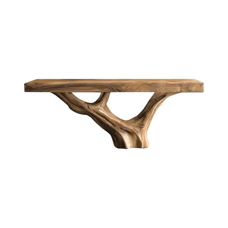 Orin Sculpted Solid Wood Console Table