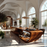 Orinth Vale Solid Wood Kitchen Island