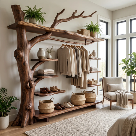 Orivane Sculpted Entryway Organizer - Timberustic Entryway Organizer