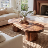 Orivelle Live Edge Solid Wood Coffee Table SPA295713 - Timberustic Coffee Table