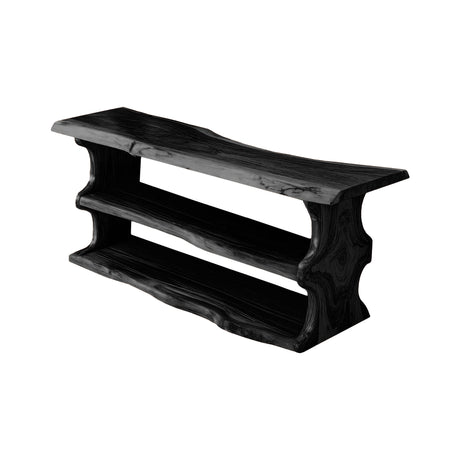 Orlan Organic Modern Solid Wood Shoe Rack