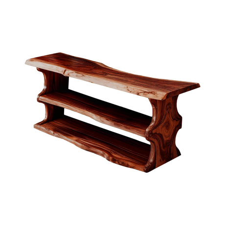 Orlan Organic Modern Solid Wood Shoe Rack