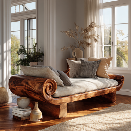 Orlancia Handcrafted Solid Wood Sofa - Timberustic Sofa
