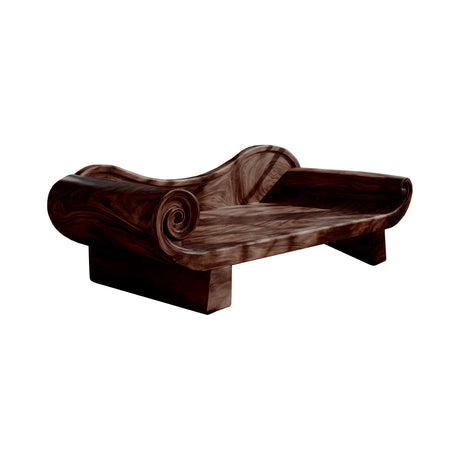 Orlancia Handcrafted Solid Wood Sofa Dark Walnut - Timberustic Sofa