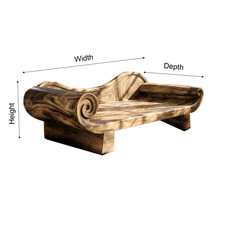 Orlancia Handcrafted Solid Wood Sofa - Timberustic Sofa