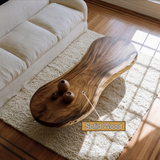 Orlavik Live Edge Solid Wood Coffee Table (Copy) - Timberustic Coffee Table