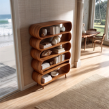 Lioren Handcrafted Solid Wood Bookshelf - Timberustic Bookshelf