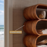 Lioren Handcrafted Solid Wood Bookshelf - Timberustic Bookshelf