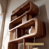 Orlessa Handcrafted Solid Wood Bookshelf
