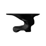 Orlithen Sculpted Solid Wood Console Table Black - Timberustic Console Table
