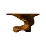 Orlithen Sculpted Solid Wood Console Table Brown - Timberustic Console Table