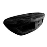 Orlune Live Edge Solid Wood Coffee Table Black - Timberustic Coffee Table