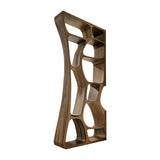 Orren Flowform Solid Wood Bookshelf