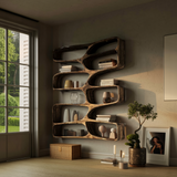 Orren Organic Modern Solid Wood Bookshelf