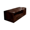 Orsen Live Edge Solid Wood Floating Bathroom Vanity With Drawers Dark Walnut - Timberustic Floating Bathroom Vanity With Drawers